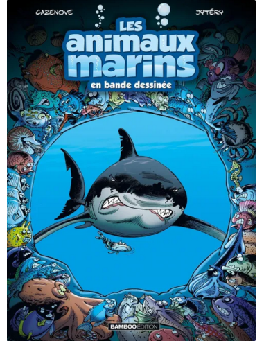 Les animaux marins en BD - Tome 1