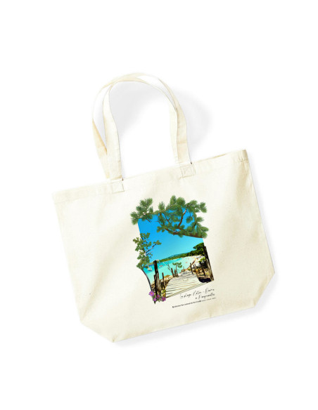 Tote-Bag Plage Notre-Dame à Porquerolles
