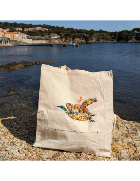 Tote-Bag • Tortue caouanne