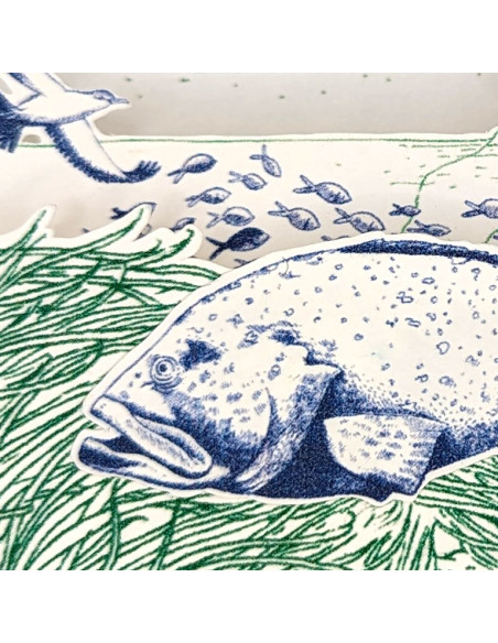 Cartes Postales Pop-Up • Collaboration avec Catherine Blancard