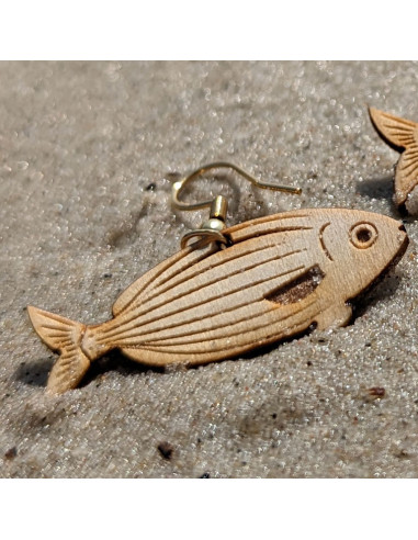 Boucles d'oreilles • Saupe