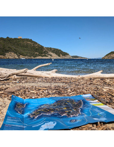 Carte terrestre et marine de l’île de Port-Cros